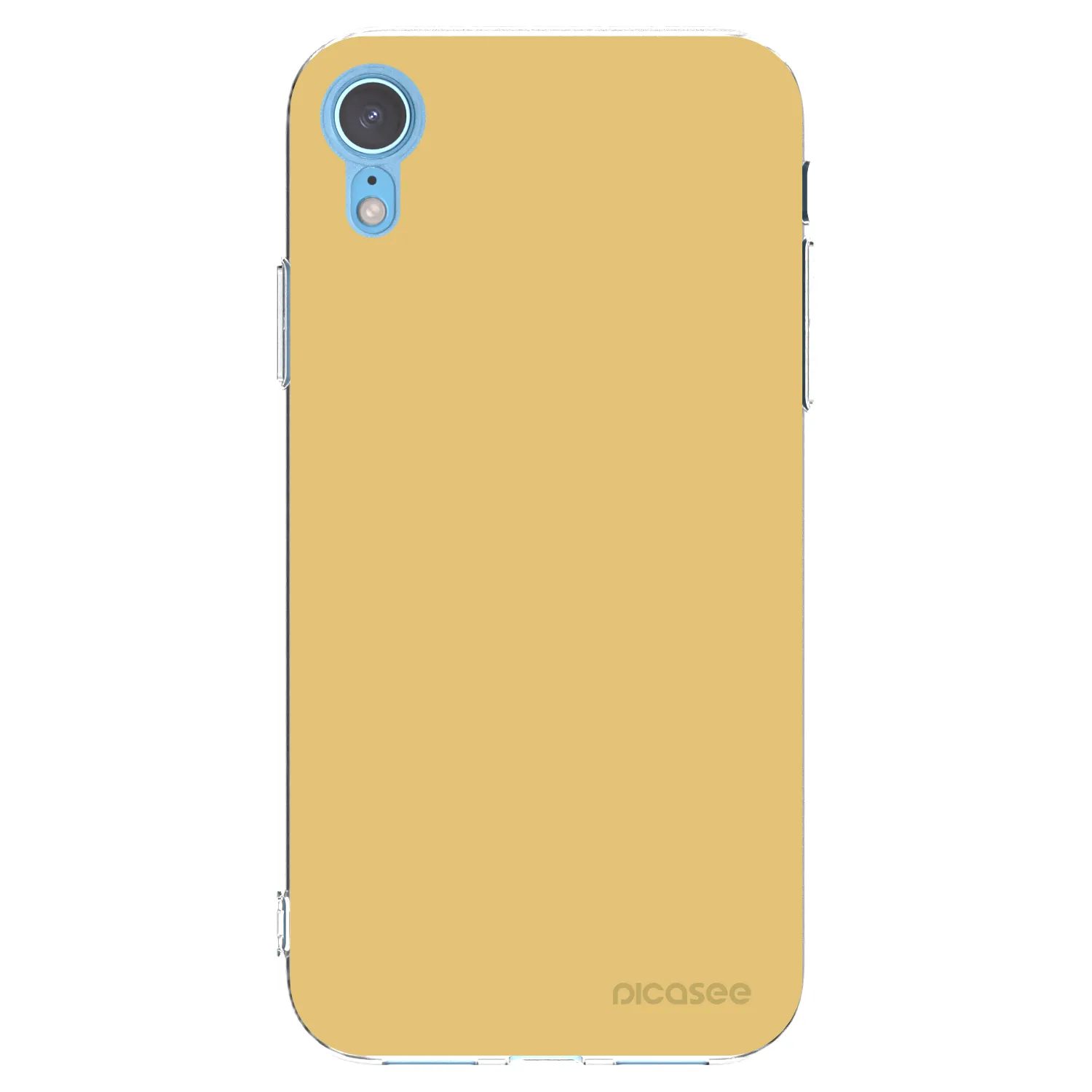 Picasee husă transparentă din silicon pentru Apple iPhone XR - Canary Crystal