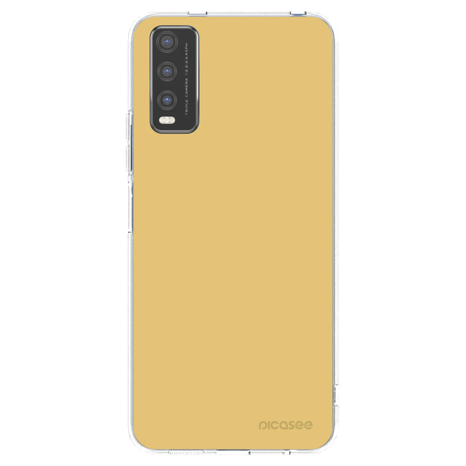 Picasee husă transparentă din silicon pentru Vivo Y20s - Canary Crystal