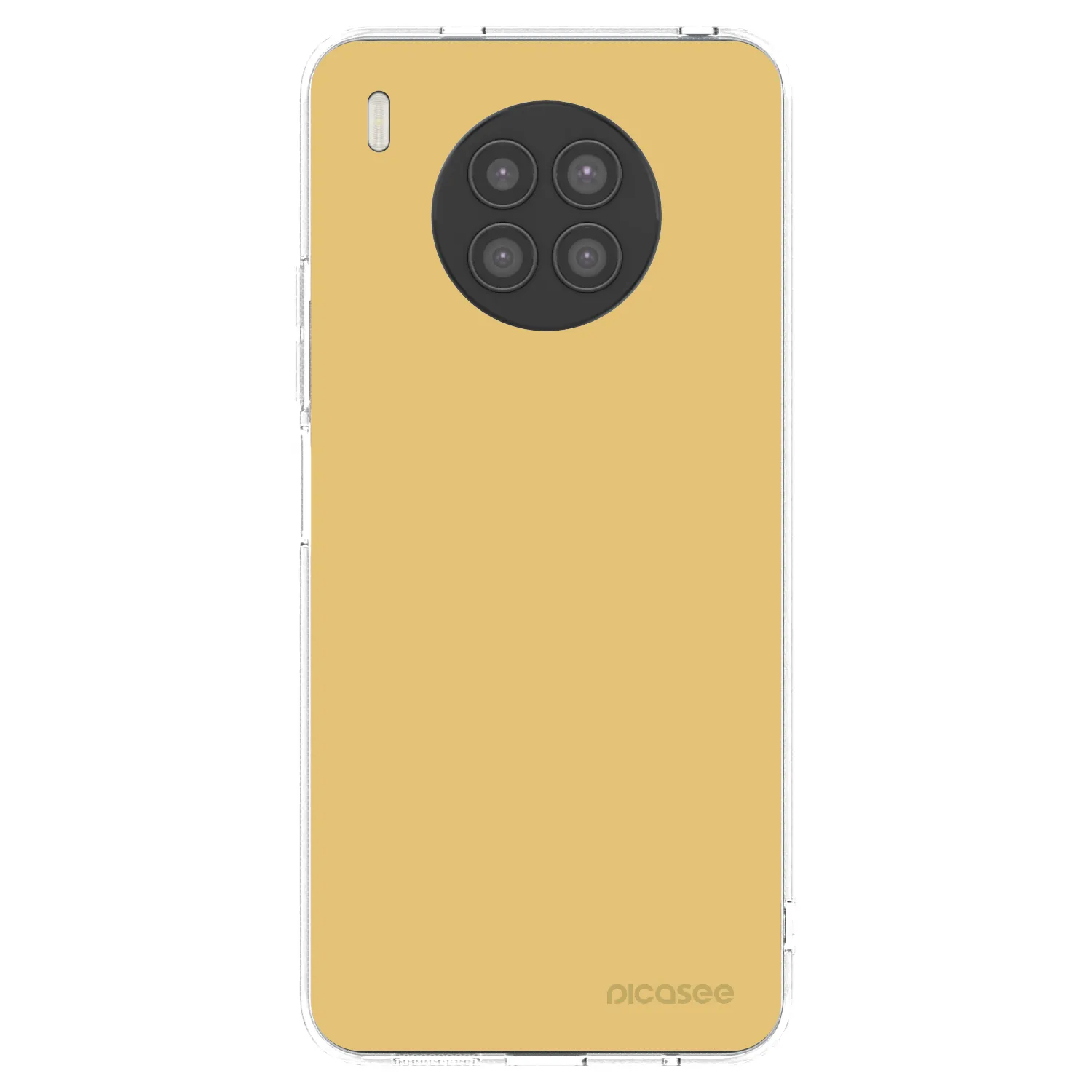 Picasee husă transparentă din silicon pentru Huawei Nova 8i - Canary Crystal