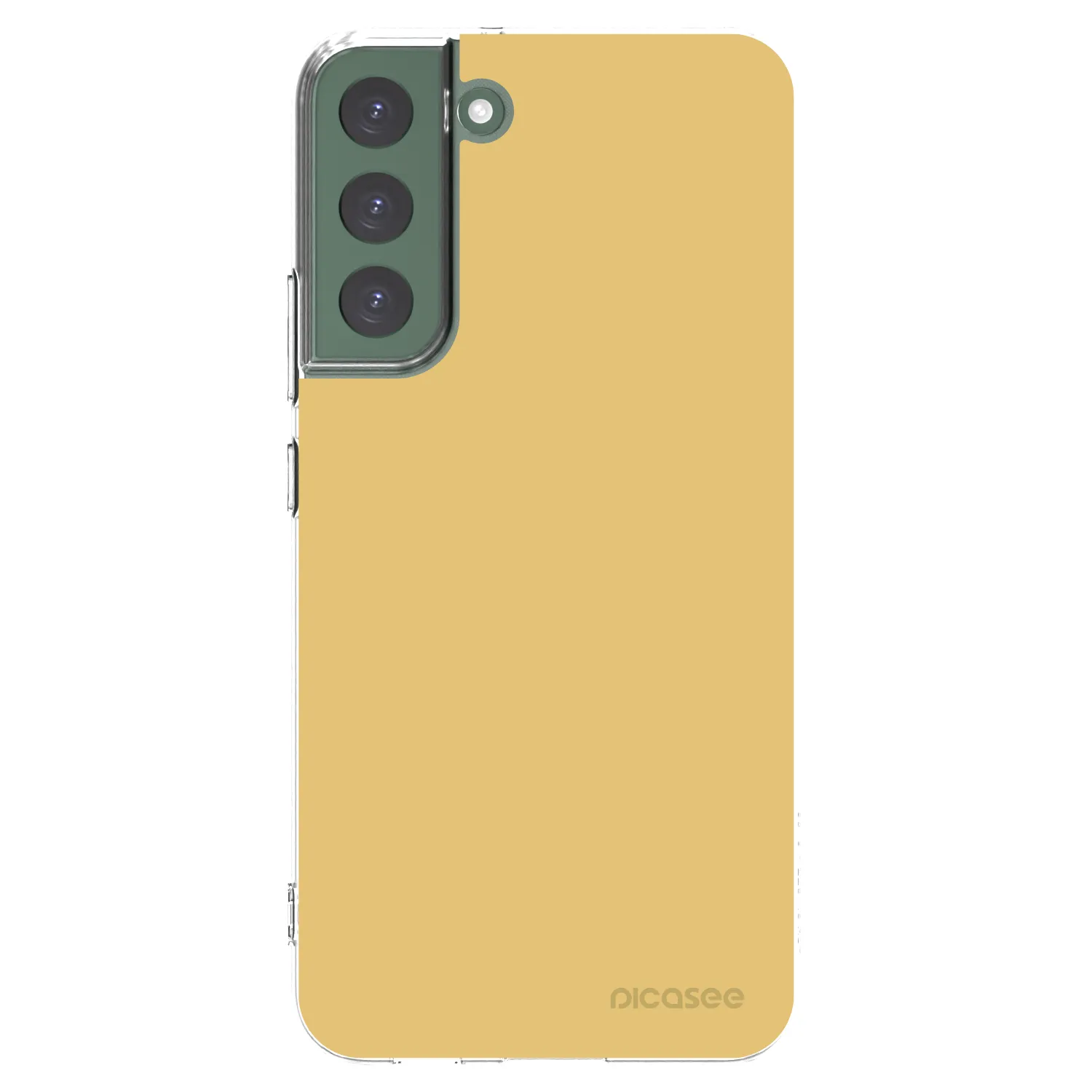 Picasee husă transparentă din silicon pentru Samsung Galaxy S22+ 5G - Canary Crystal