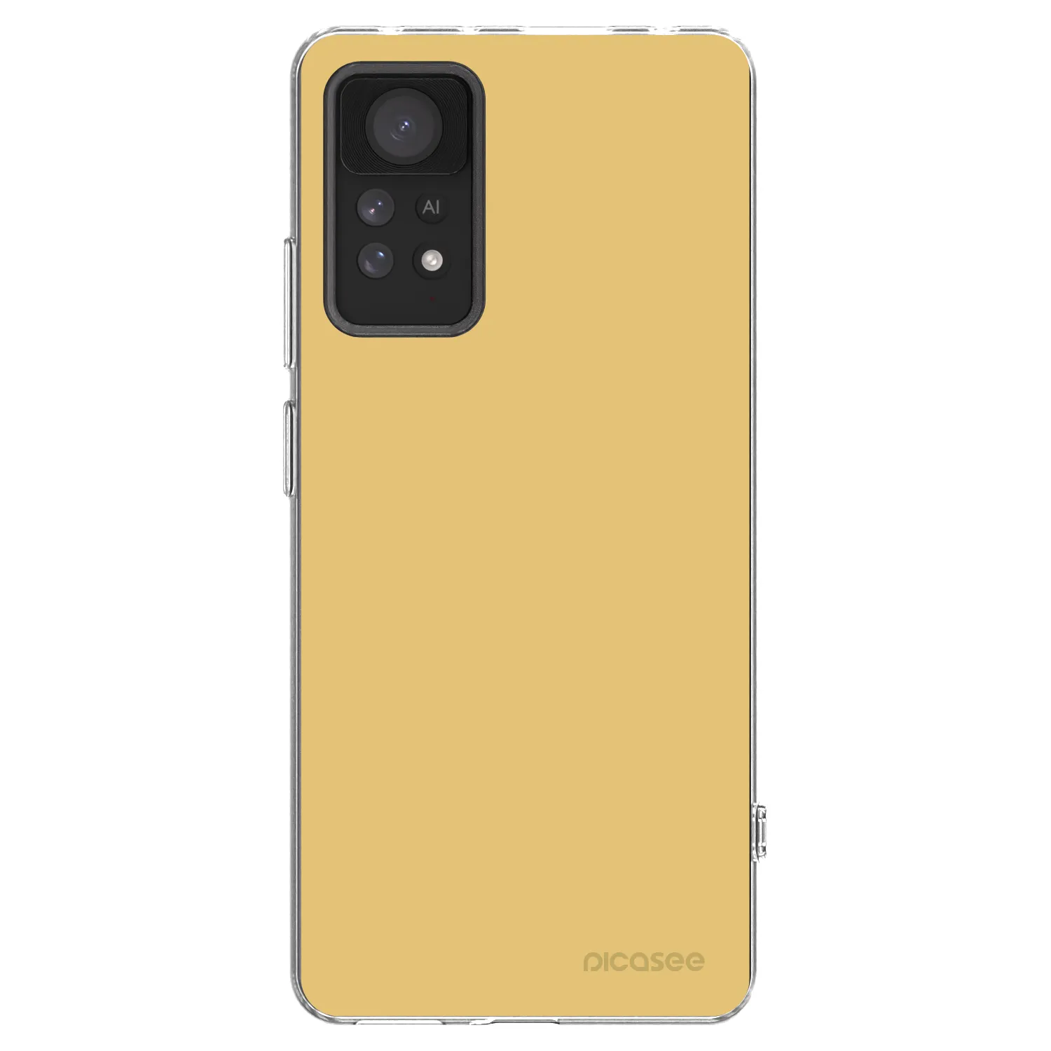 Picasee husă transparentă din silicon pentru Xiaomi Redmi Note 11 Pro - Canary Crystal