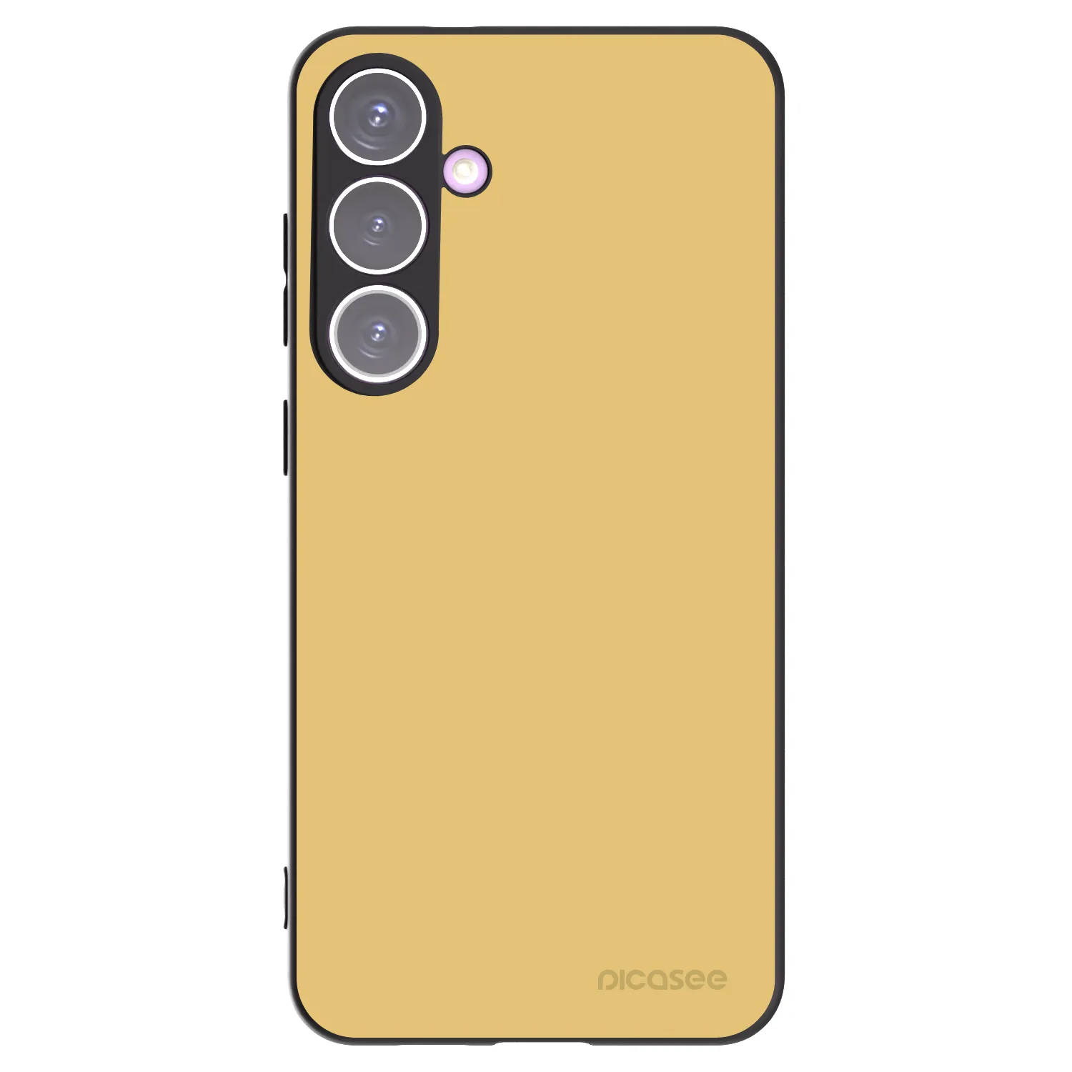 Picasee husă neagră din silicon pentru Samsung Galaxy S24+ S926B 5G - Canary Crystal