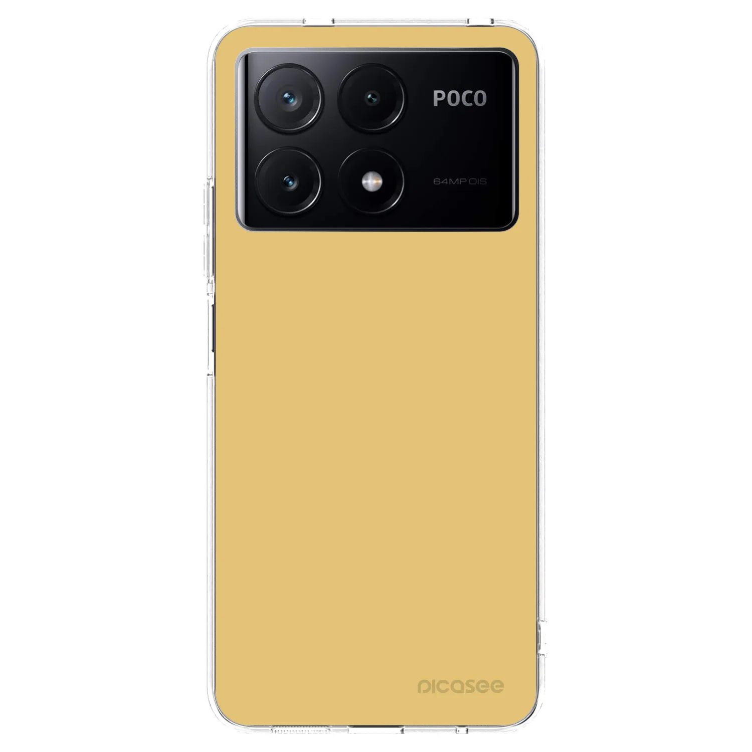 Picasee husă transparentă din silicon pentru Xiaomi Poco X6 Pro - Canary Crystal