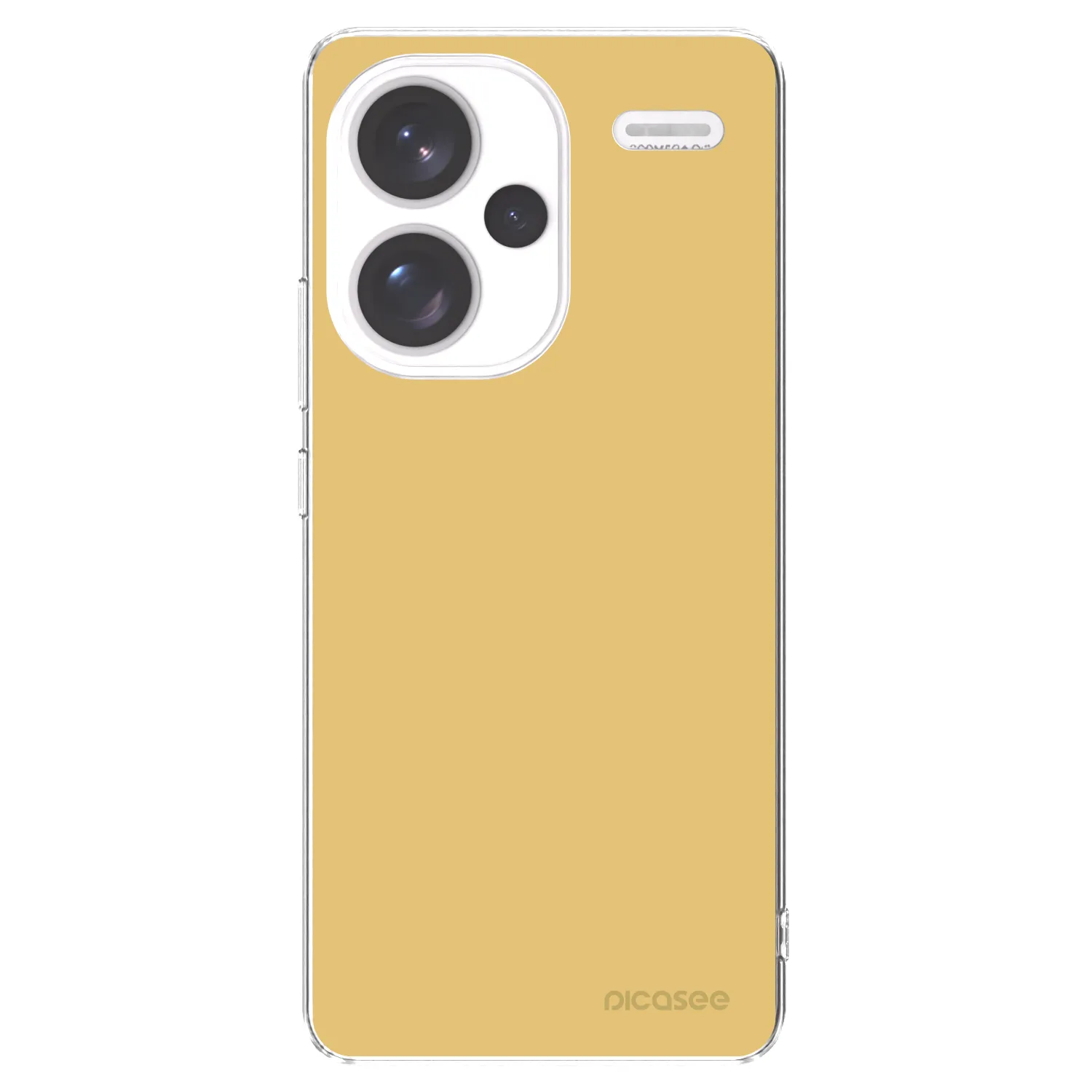 Picasee husă transparentă din silicon pentru Xiaomi Redmi Note 13 Pro+ 5G - Canary Crystal