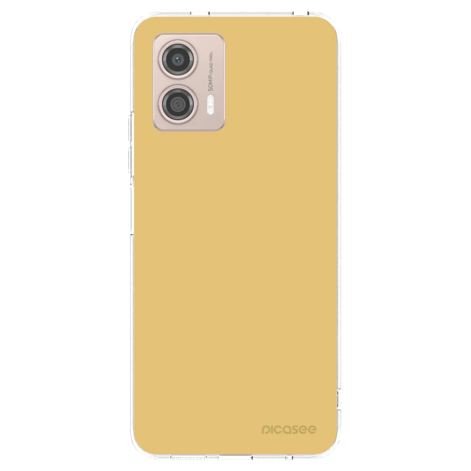 Picasee husă transparentă din silicon pentru Motorola Moto G53 5G - Canary Crystal