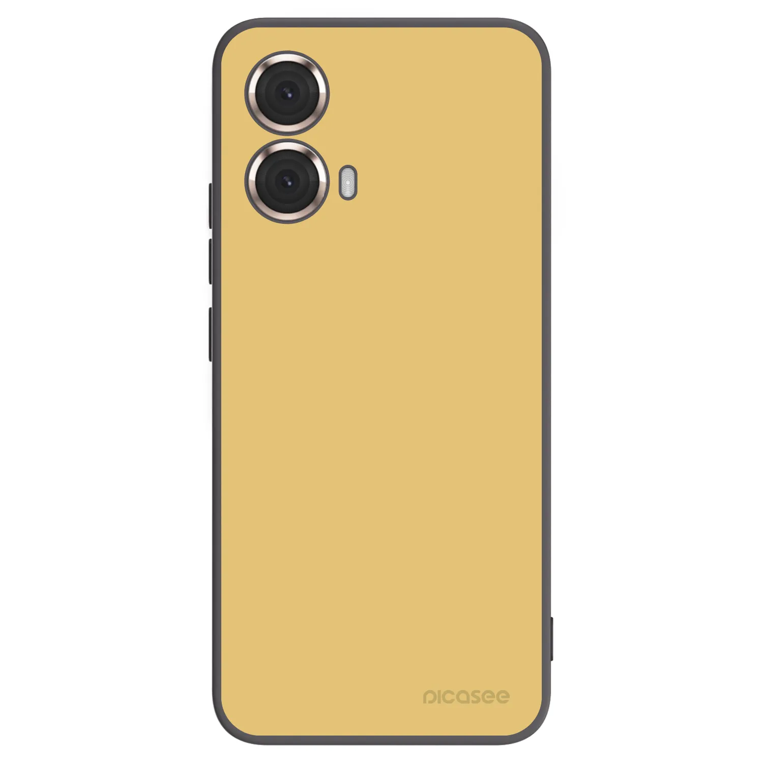 Picasee husă neagră din silicon pentru Motorola Moto G85 - Canary Crystal
