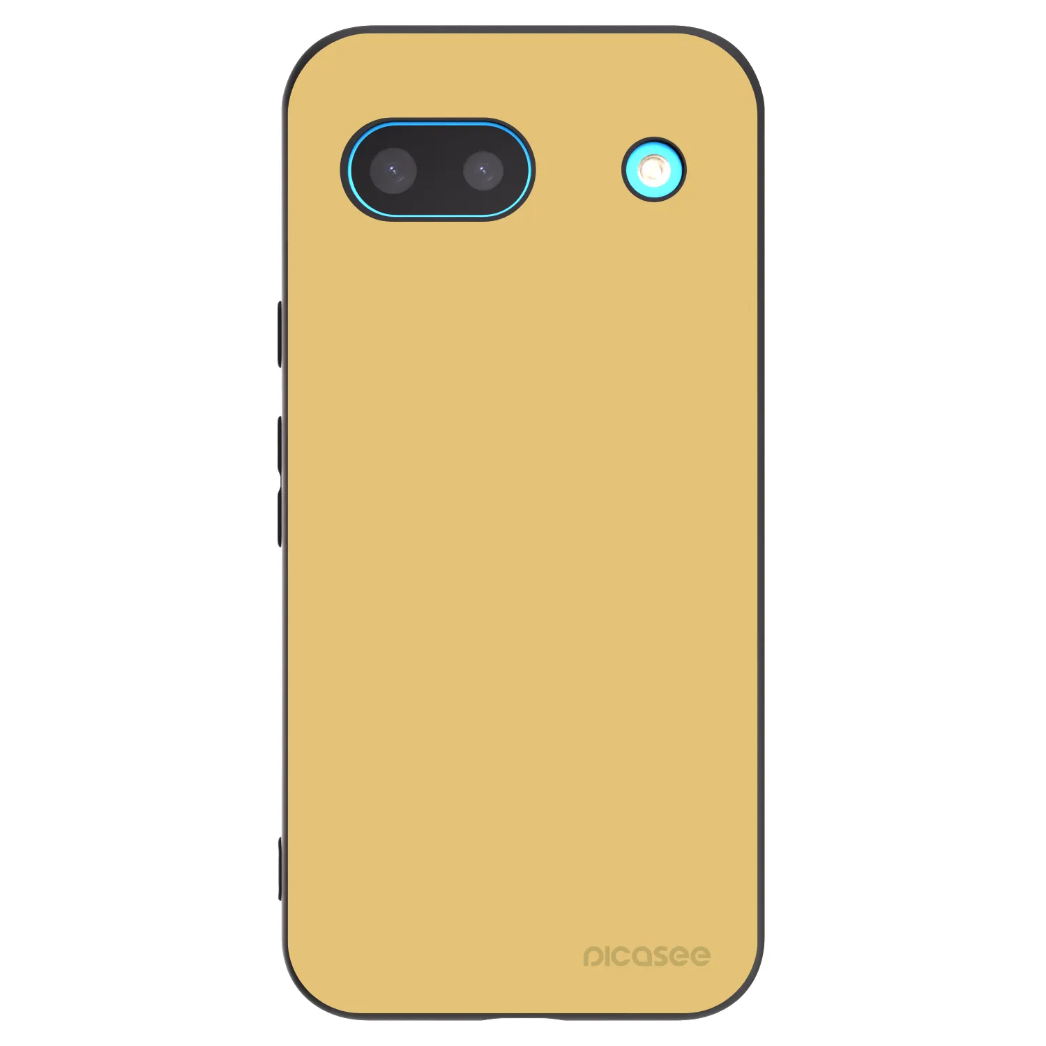 Picasee husă neagră din silicon pentru Google Pixel 8a - Canary Crystal
