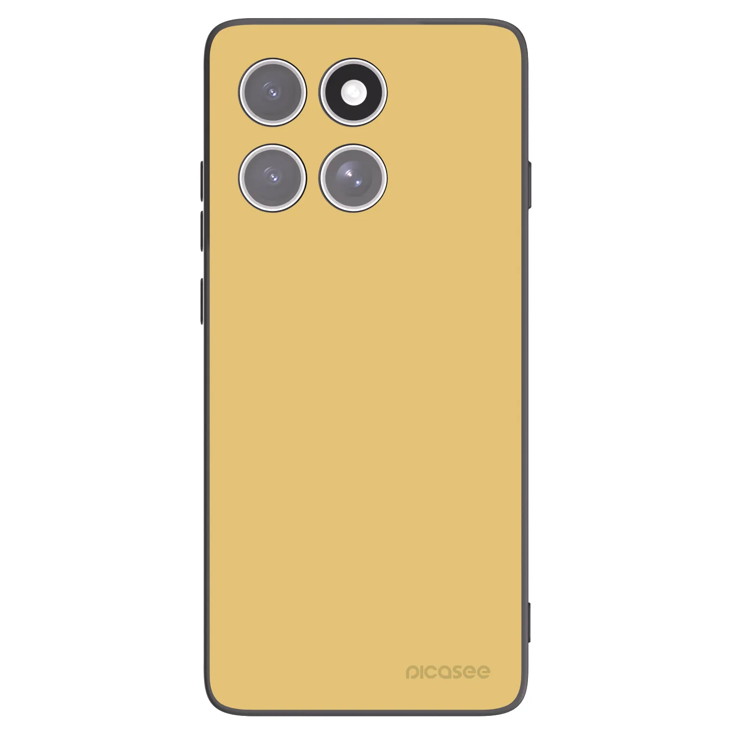 Picasee husă neagră din silicon pentru Motorola Edge 60 Pro - Canary Crystal