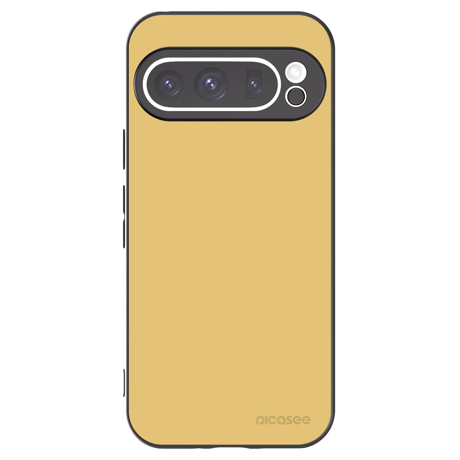 Picasee husă neagră din silicon pentru Google Pixel 9 Pro XL - Canary Crystal