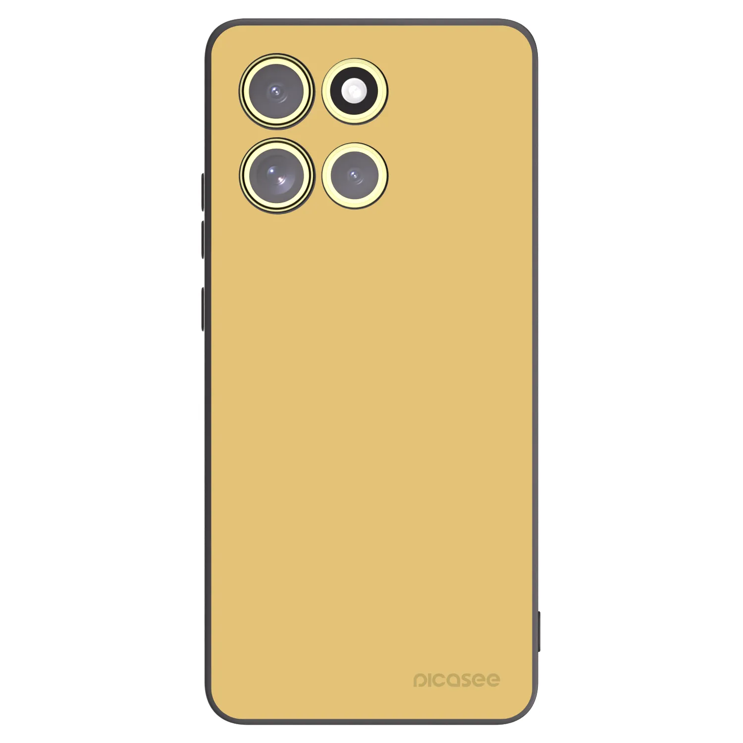 Picasee husă neagră din silicon pentru Motorola Moto G86 5G - Canary Crystal
