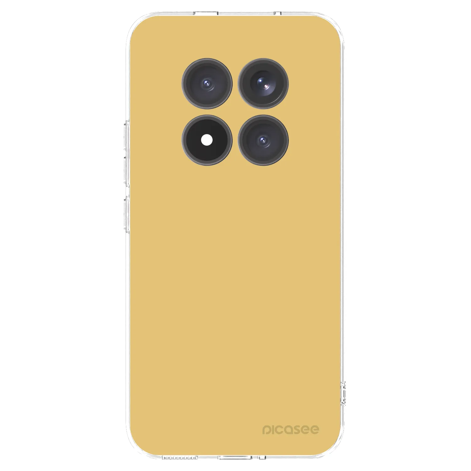 Picasee husă transparentă din silicon pentru Xiaomi Redmi Note 15 Pro+ - Canary Crystal