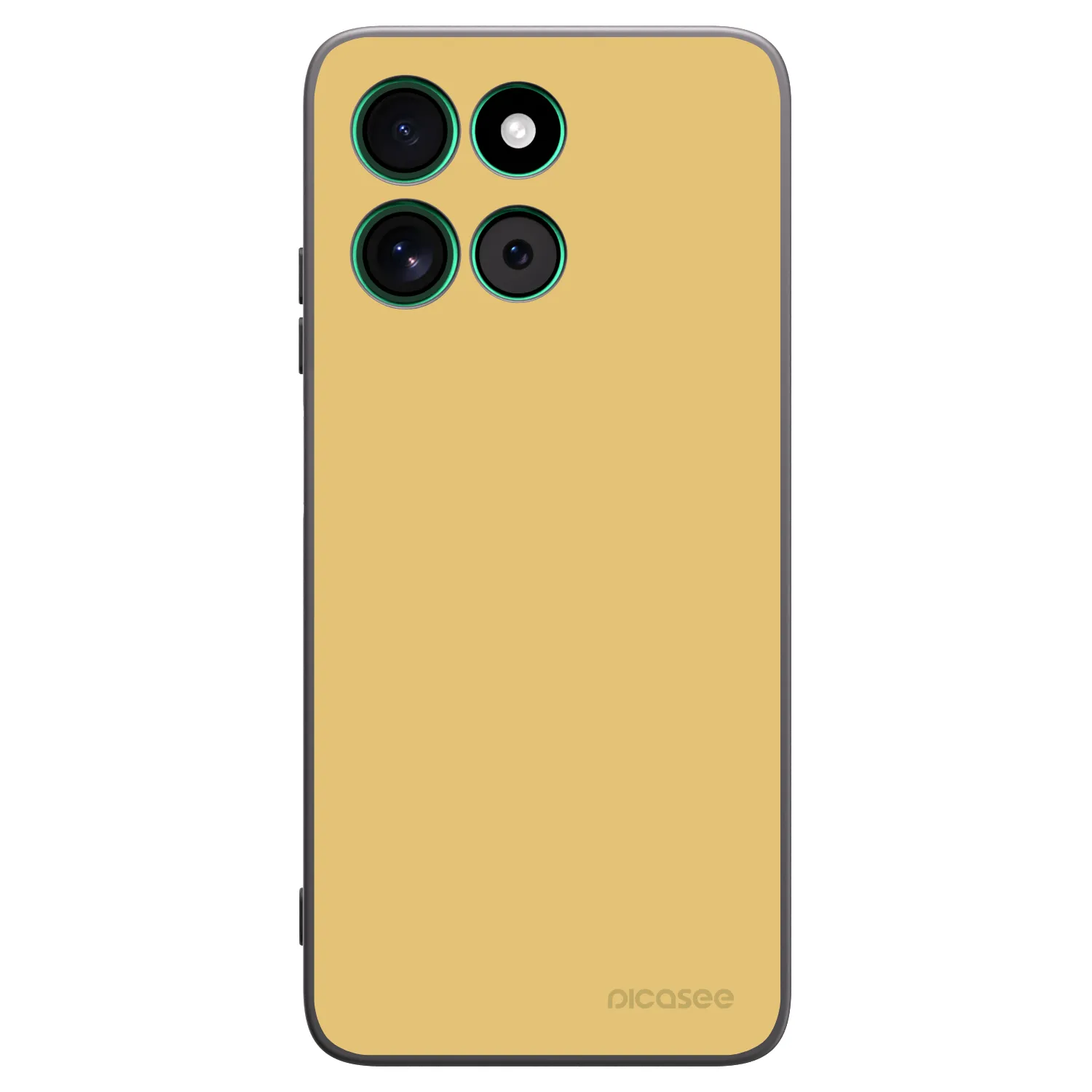 Picasee husă neagră din silicon pentru Motorola Moto G57 Power - Canary Crystal