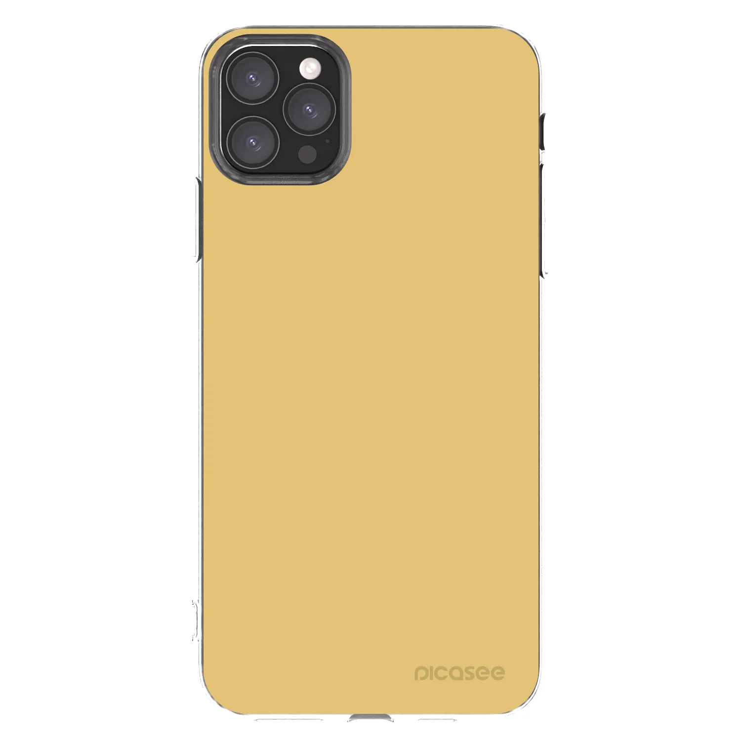 Picasee husă transparentă din silicon pentru Apple iPhone 11 Pro Max - Canary Crystal