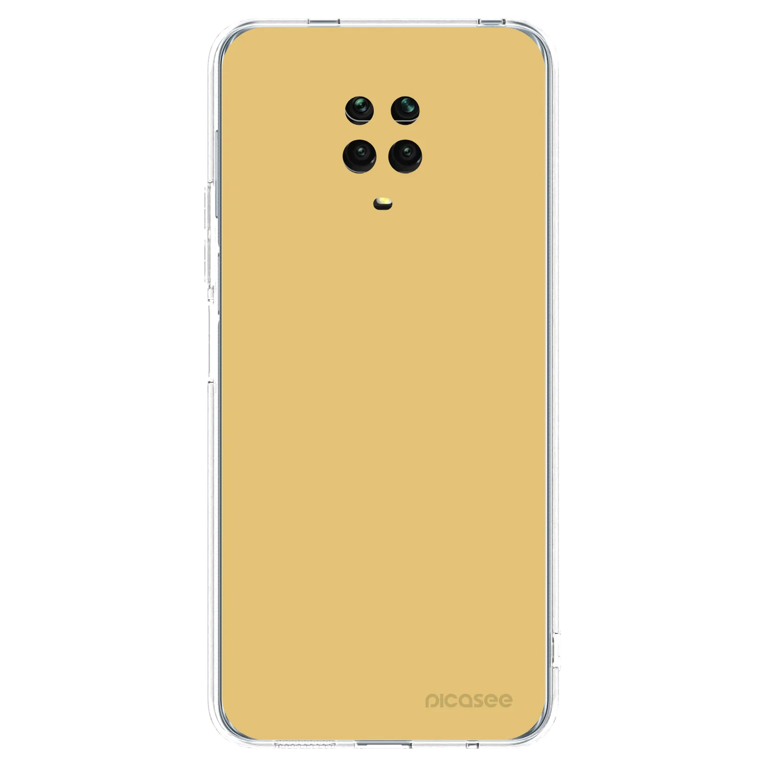 Picasee husă transparentă din silicon pentru Xiaomi Redmi Note 9 Pro - Canary Crystal