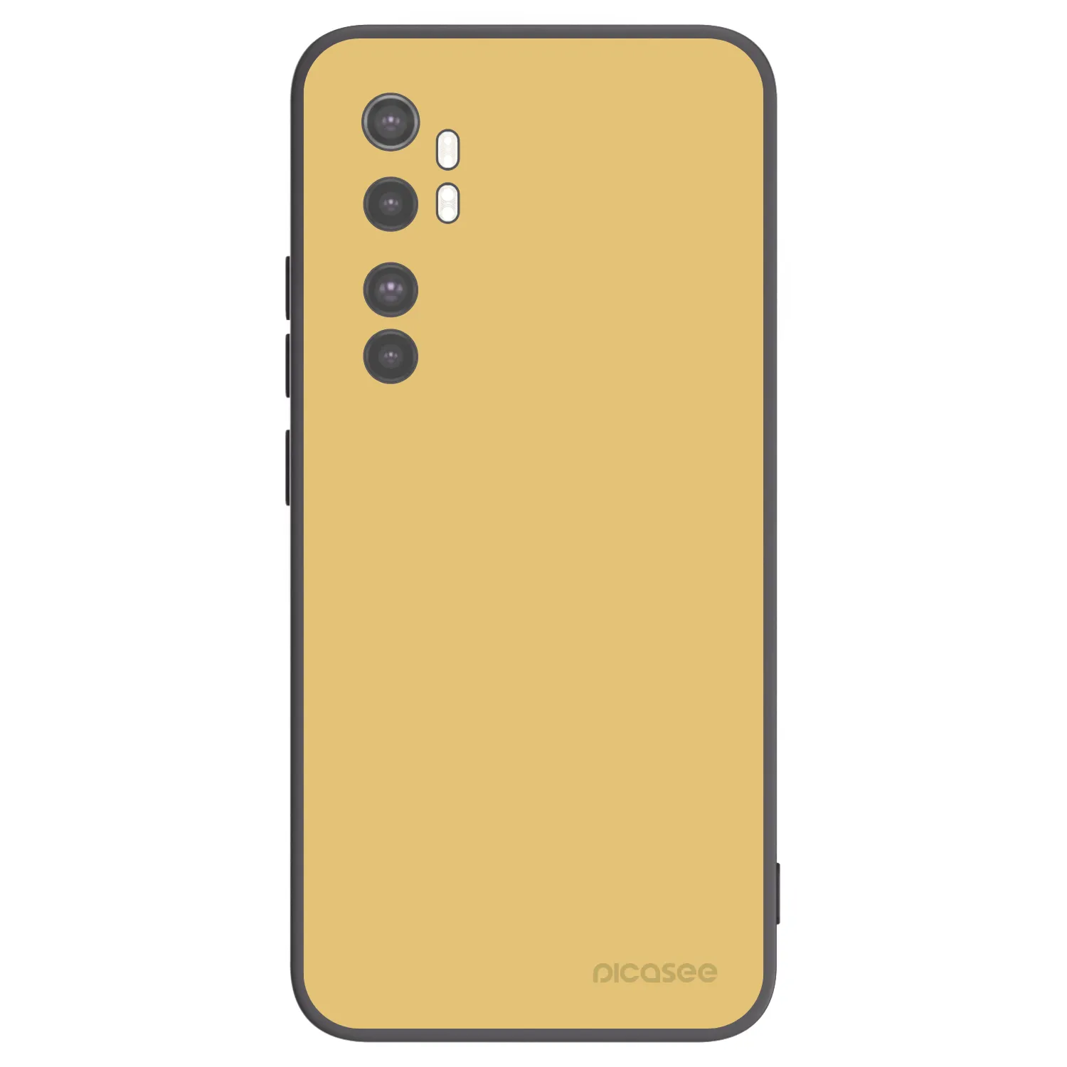 Picasee husă neagră din silicon pentru Xiaomi Mi Note 10 Lite - Canary Crystal