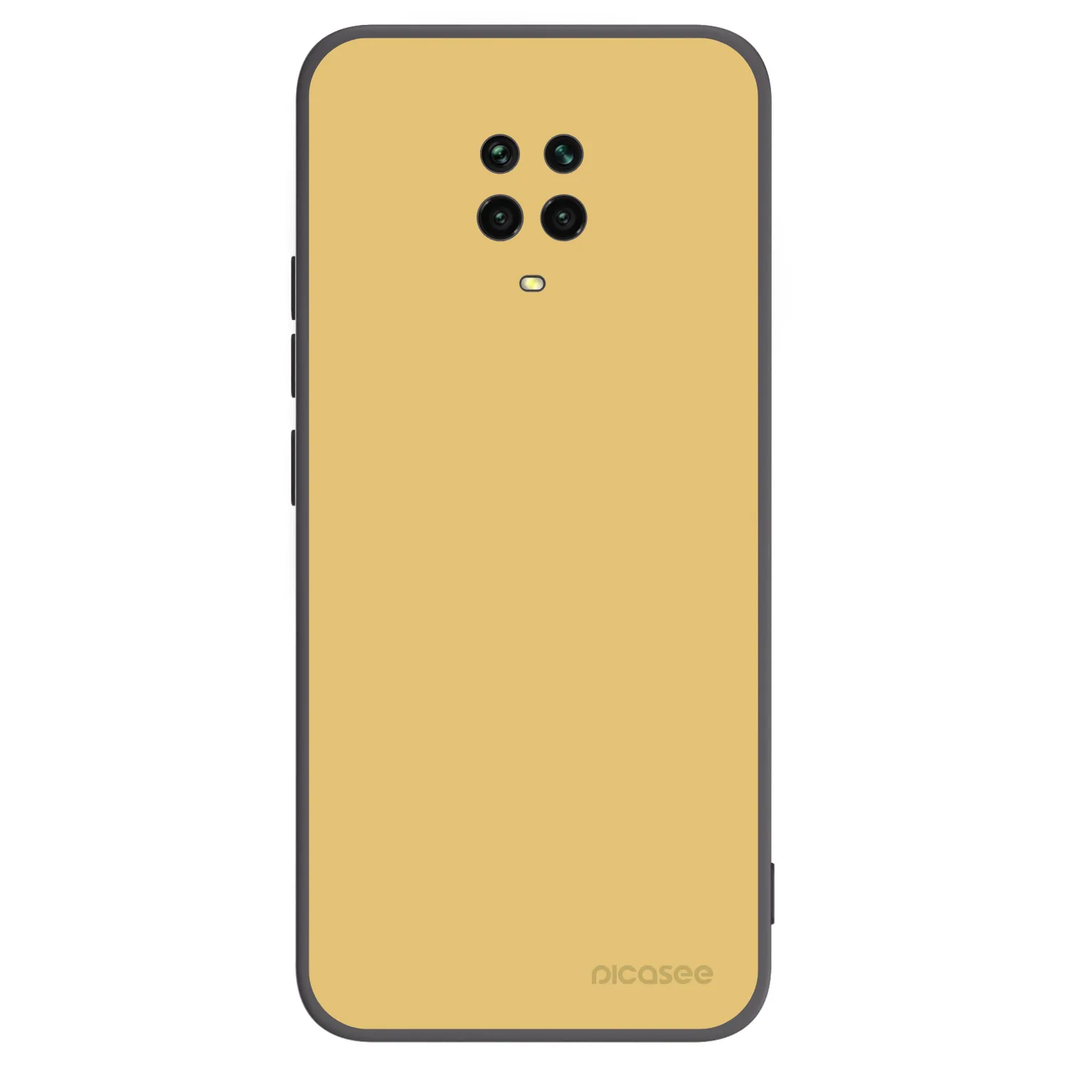 Picasee husă neagră din silicon pentru Xiaomi Redmi Note 9S - Canary Crystal