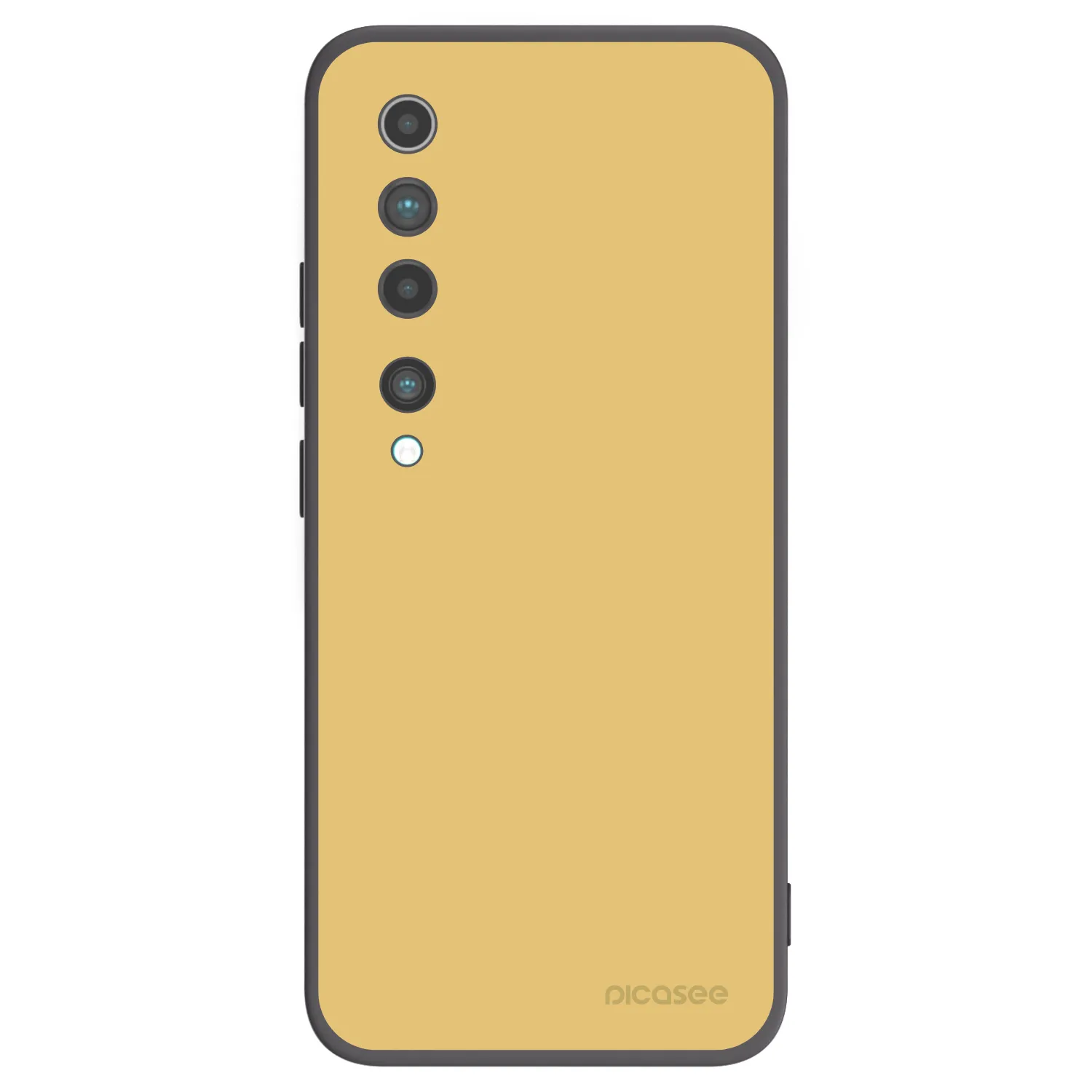 Picasee husă neagră din silicon pentru Xiaomi Mi 10 - Canary Crystal