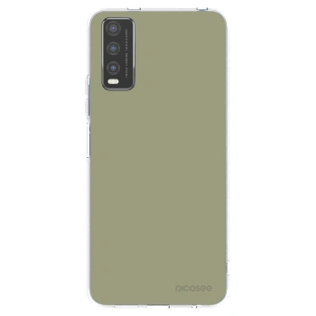 Picasee husă transparentă din silicon pentru Vivo Y20s - Dewy Dawn