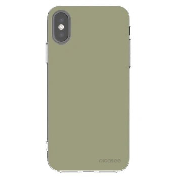 Picasee husă transparentă din silicon pentru Apple iPhone X/XS - Dewy Dawn