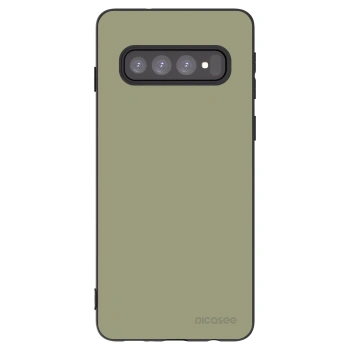 Picasee husă neagră din silicon pentru Samsung Galaxy S10 G973 - Dewy Dawn