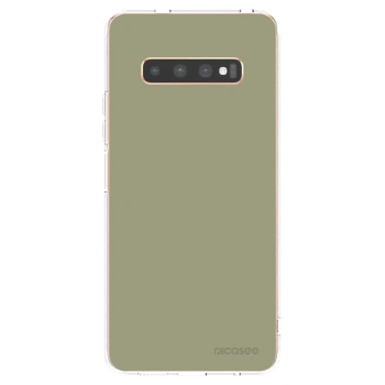Picasee husă transparentă din silicon pentru Samsung Galaxy S10 Plus G975 - Dewy Dawn
