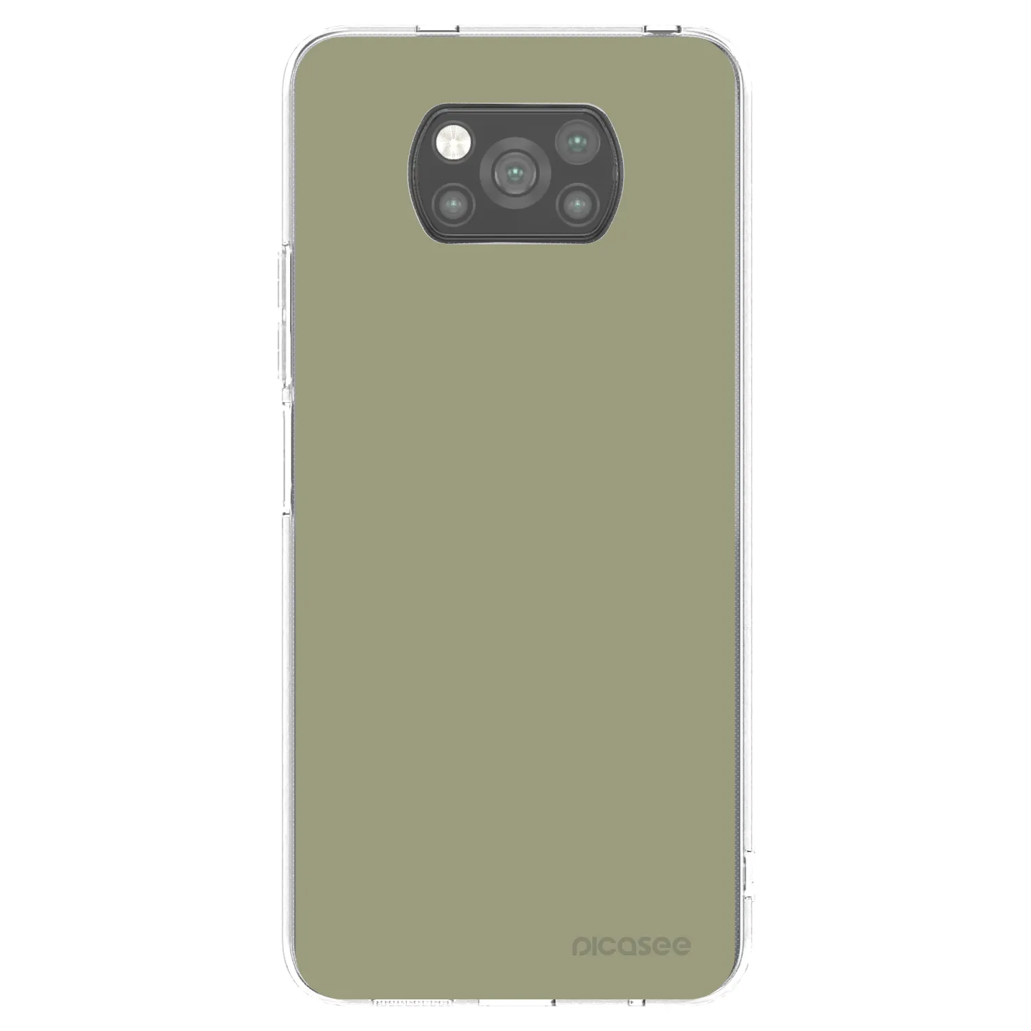 Picasee husă neagră din silicon pentru Xiaomi Poco X3 - Dewy Dawn