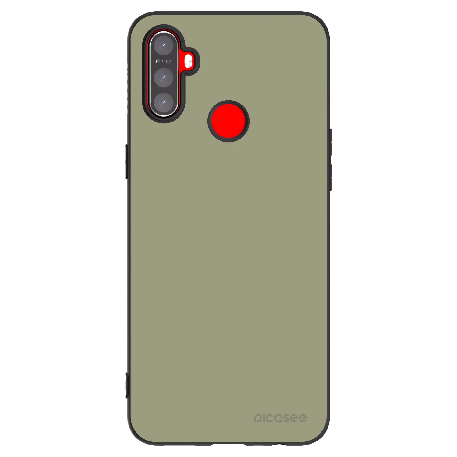 Picasee husă neagră din silicon pentru Realme C3 - Dewy Dawn