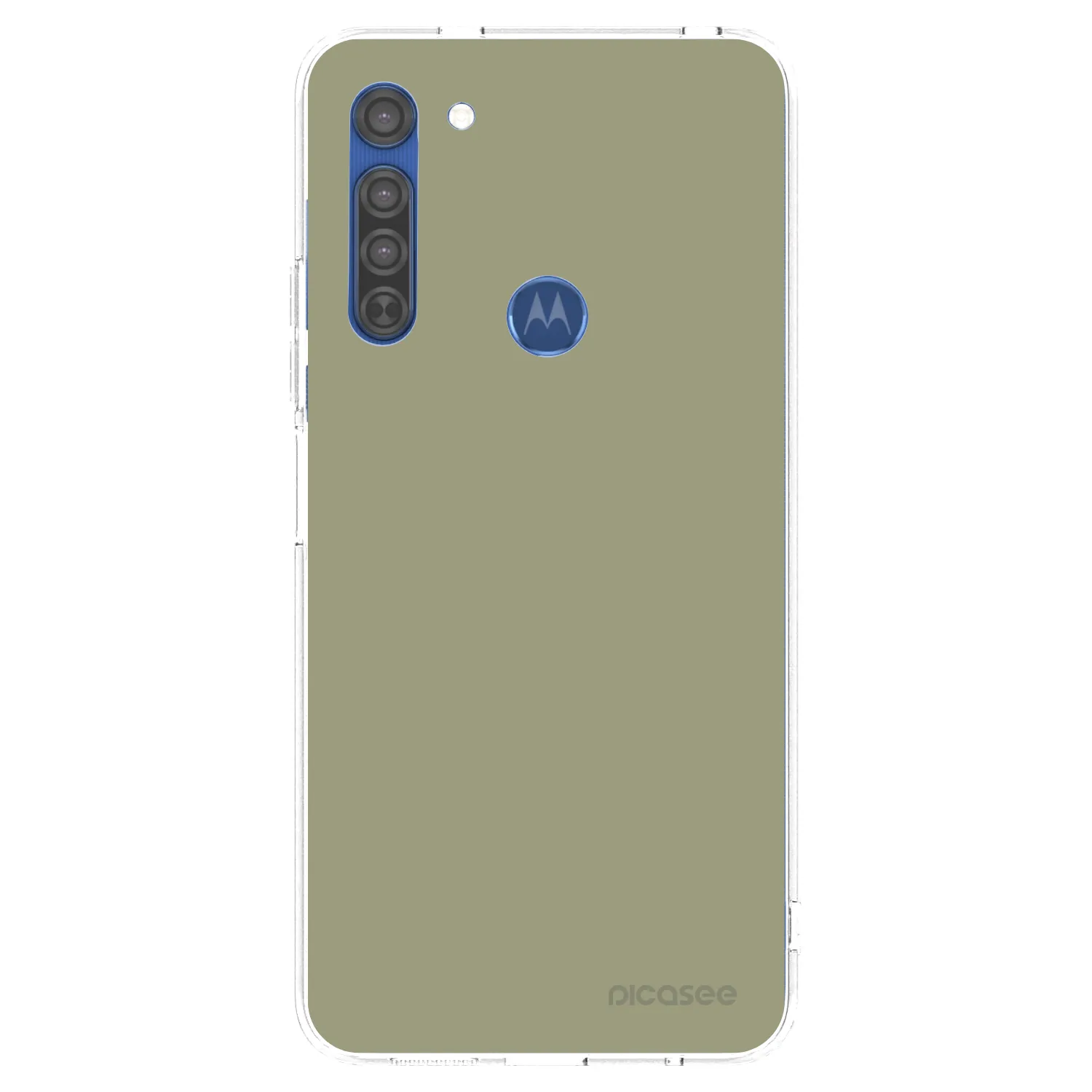 Picasee husă transparentă din silicon pentru Motorola Moto G8 - Dewy Dawn