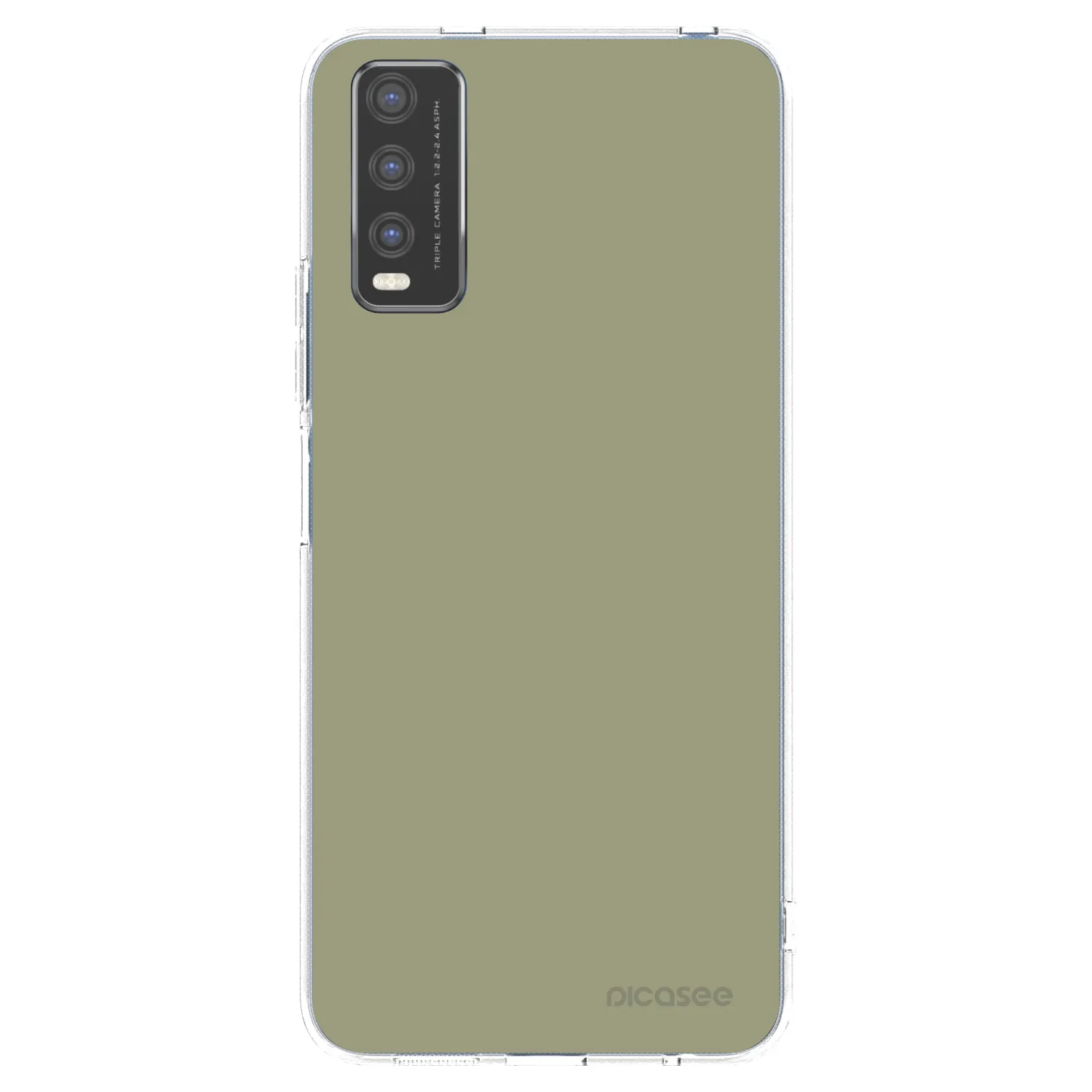 Picasee husă transparentă din silicon pentru Vivo Y20s - Dewy Dawn