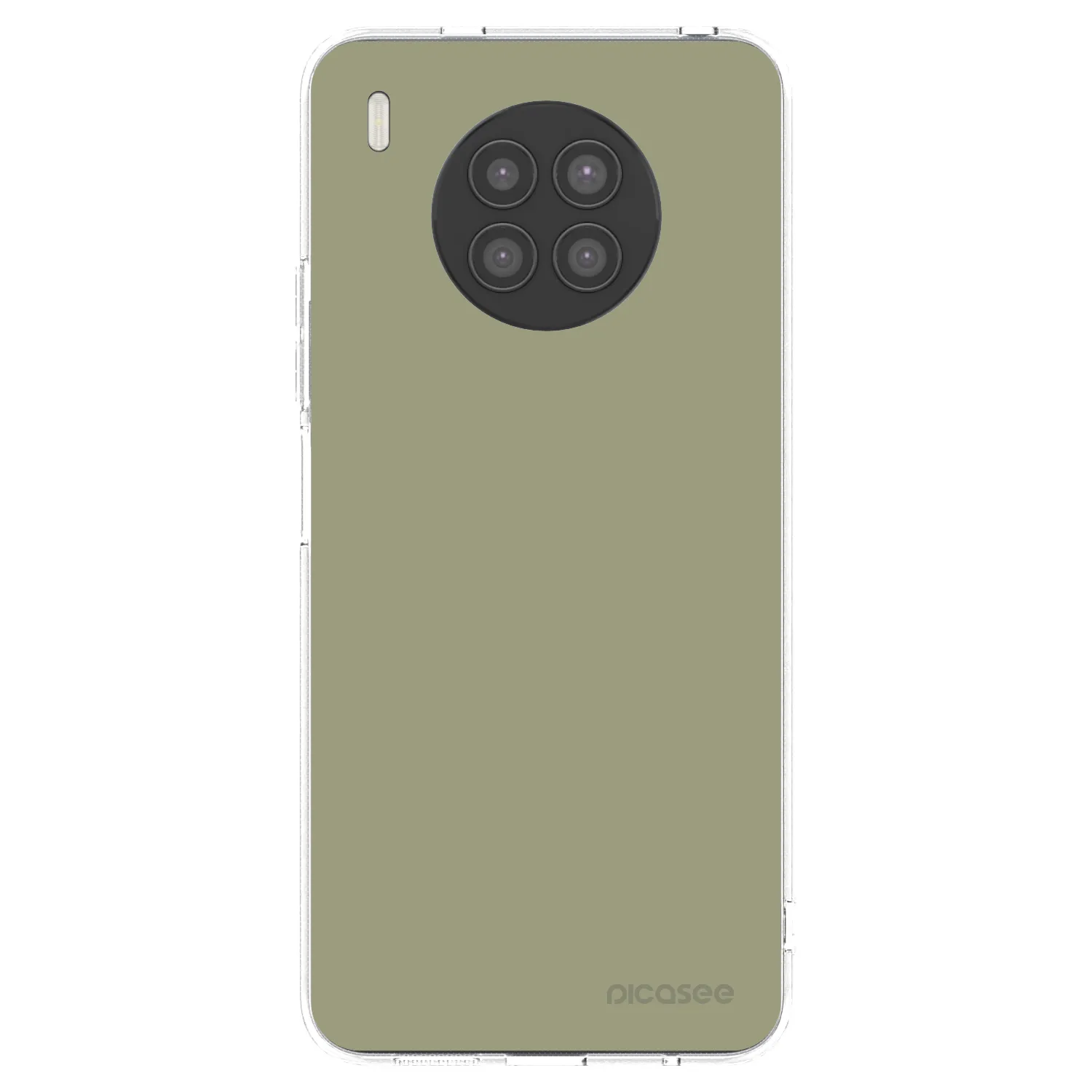 Picasee husă transparentă din silicon pentru Huawei Nova 8i - Dewy Dawn