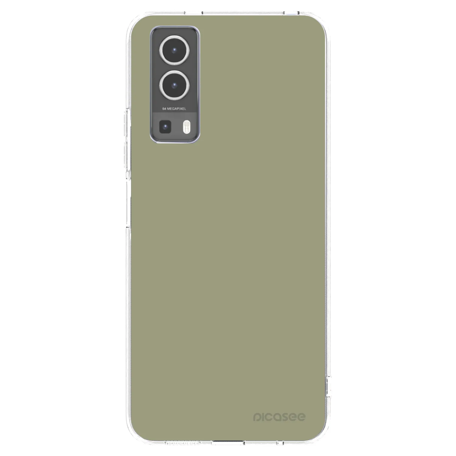 Picasee husă transparentă din silicon pentru Vivo Y72 5G - Dewy Dawn