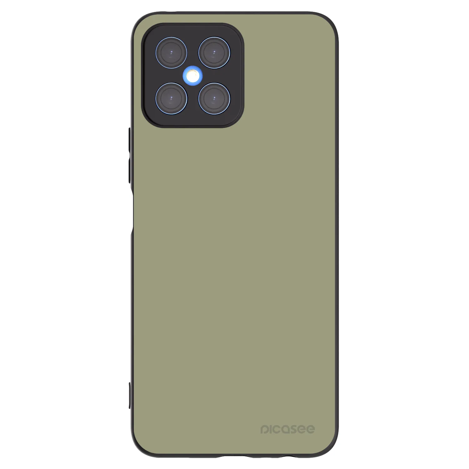 Picasee husă neagră din silicon pentru Honor X8 4G - Dewy Dawn