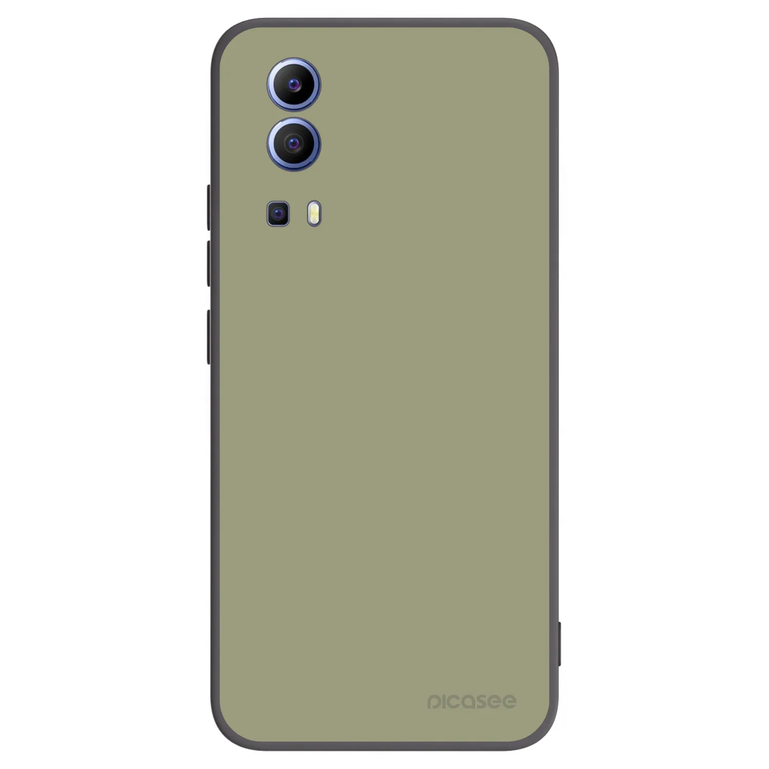 Picasee husă neagră din silicon pentru Vivo Y52 5G - Dewy Dawn