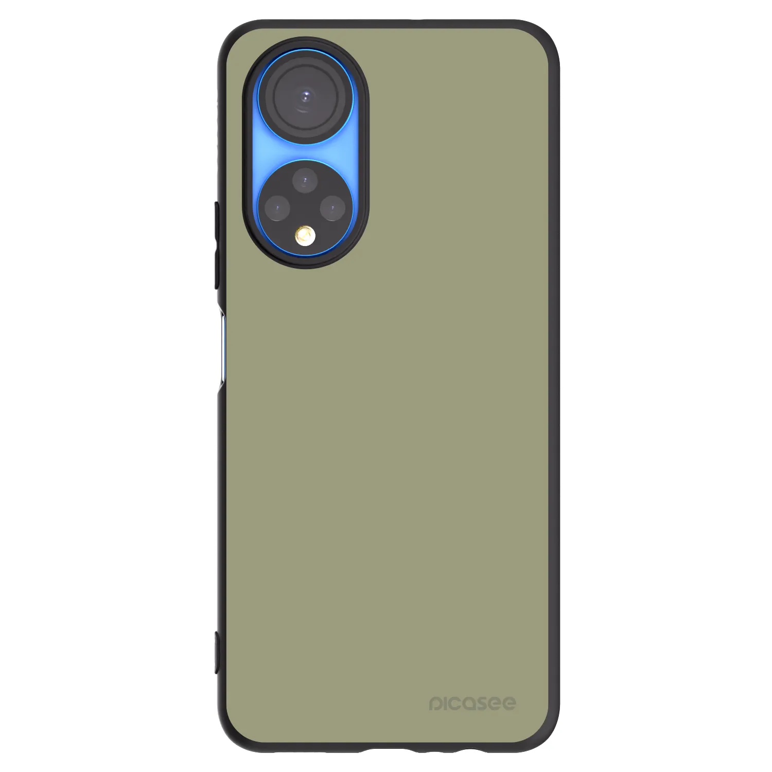 Picasee husă neagră din silicon pentru Honor X7 - Dewy Dawn