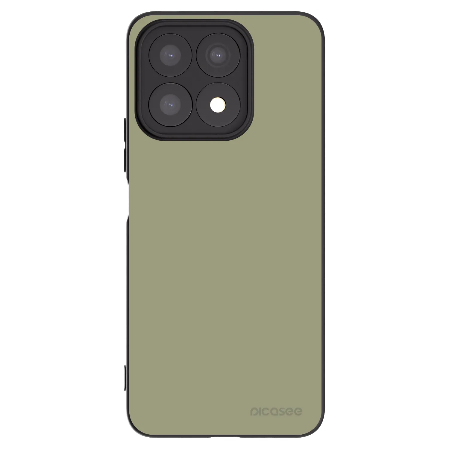 Picasee husă neagră din silicon pentru Honor X8a - Dewy Dawn