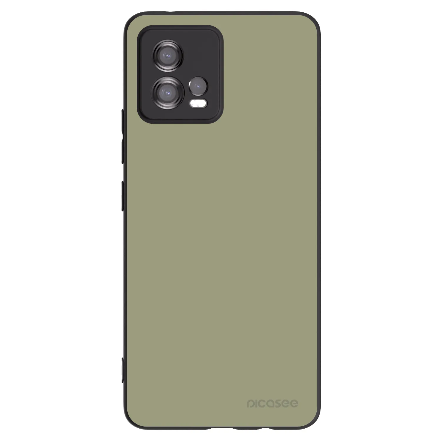 Picasee husă neagră din silicon pentru Motorola Moto G72 - Dewy Dawn