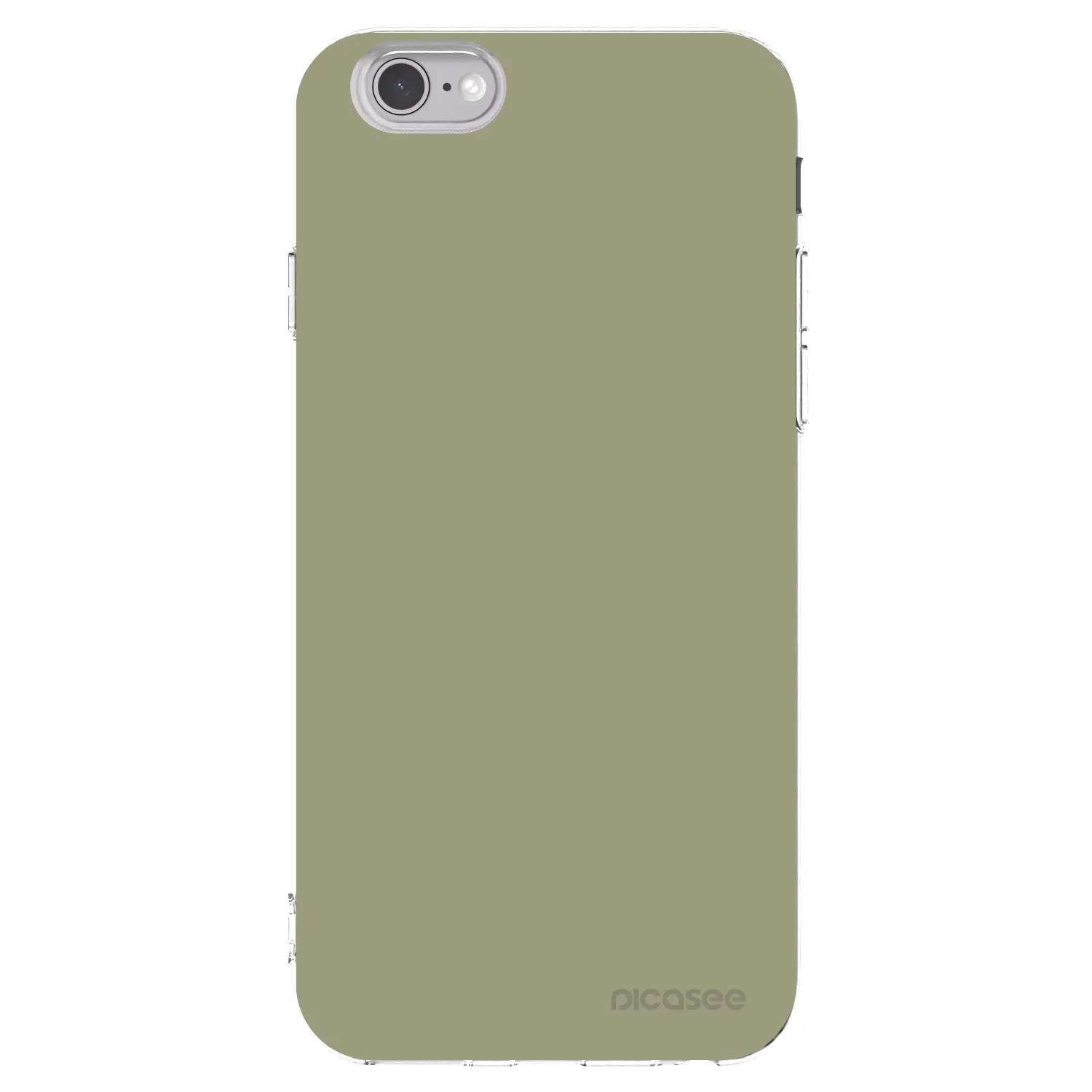 Picasee husă transparentă din silicon pentru Apple iPhone 6/6S - Dewy Dawn