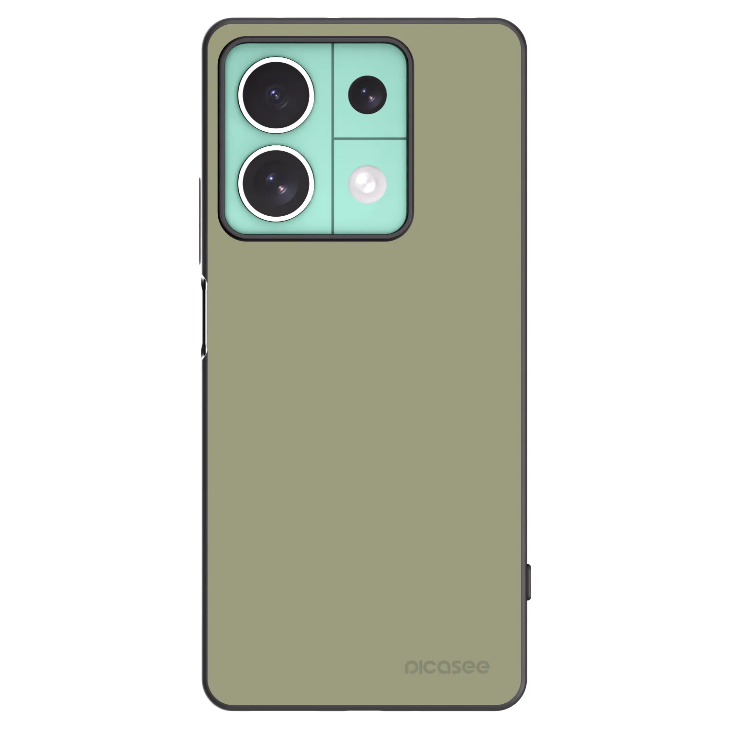 Picasee husă neagră din silicon pentru Xiaomi Redmi Note 13 5G - Dewy Dawn