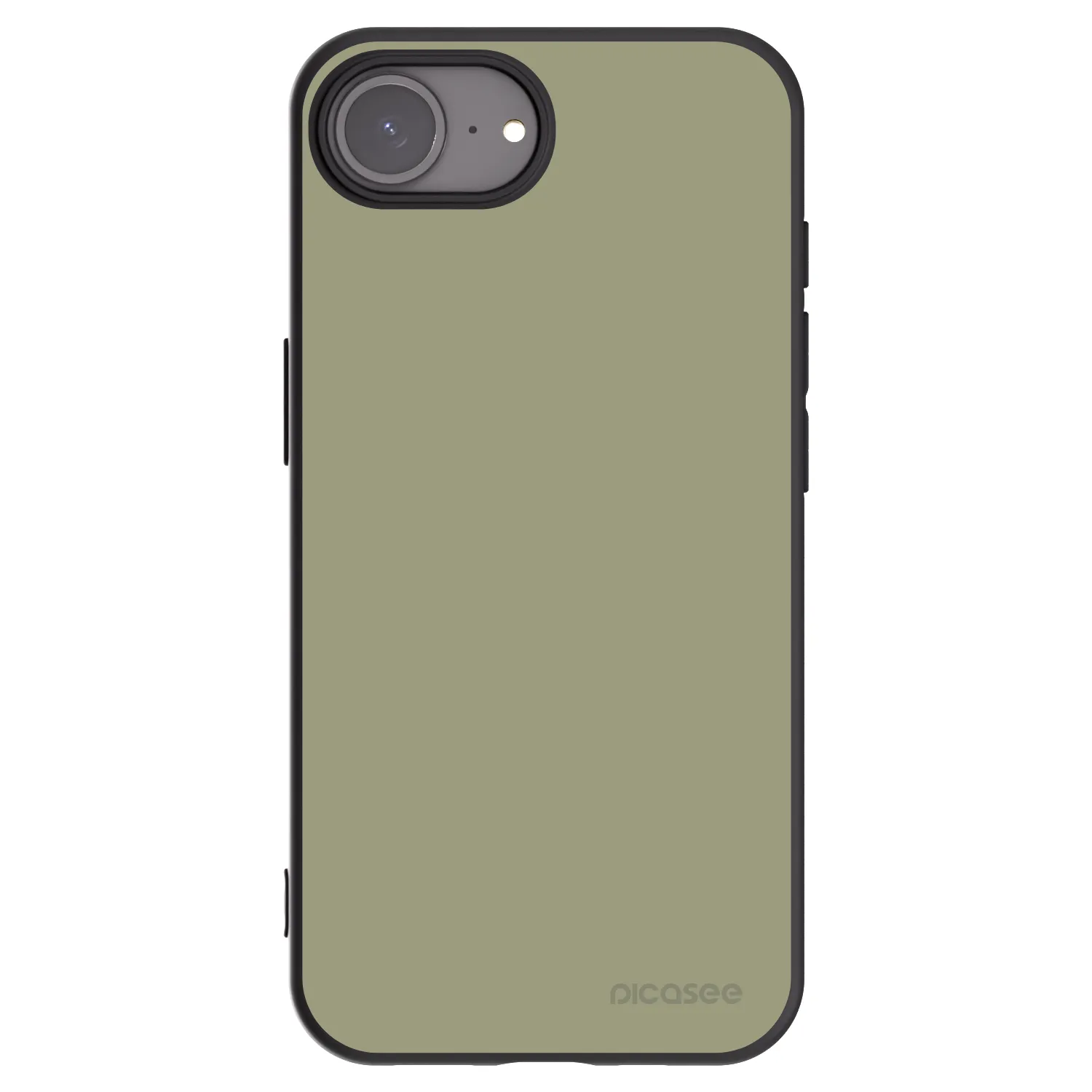 Picasee husă neagră din silicon pentru Apple iPhone 16e - Dewy Dawn