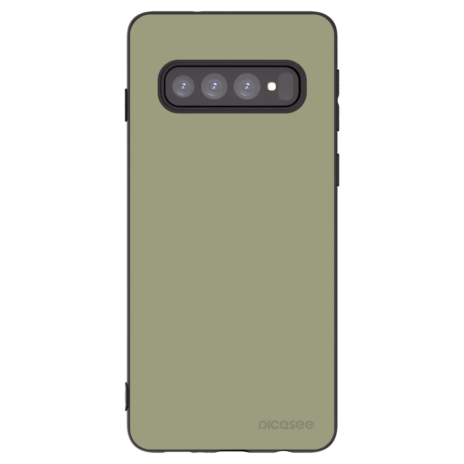 Picasee husă neagră din silicon pentru Samsung Galaxy S10 G973 - Dewy Dawn