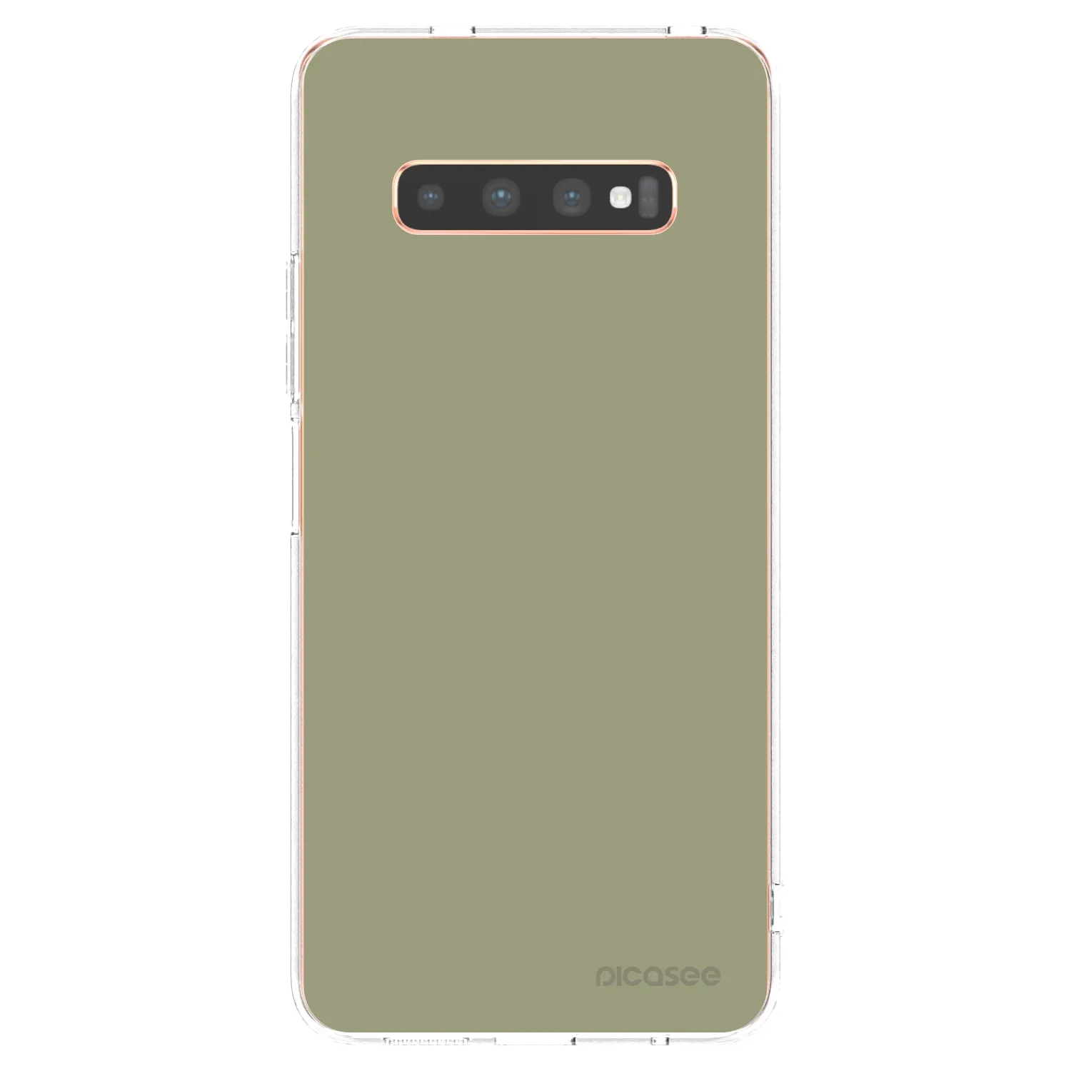 Picasee husă transparentă din silicon pentru Samsung Galaxy S10 Plus G975 - Dewy Dawn