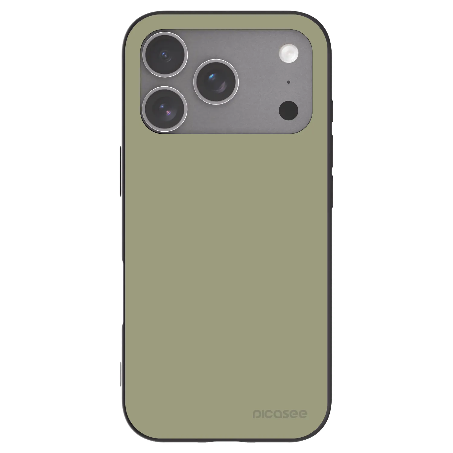 Picasee husă neagră din silicon pentru Apple iPhone 18 Pro - Dewy Dawn