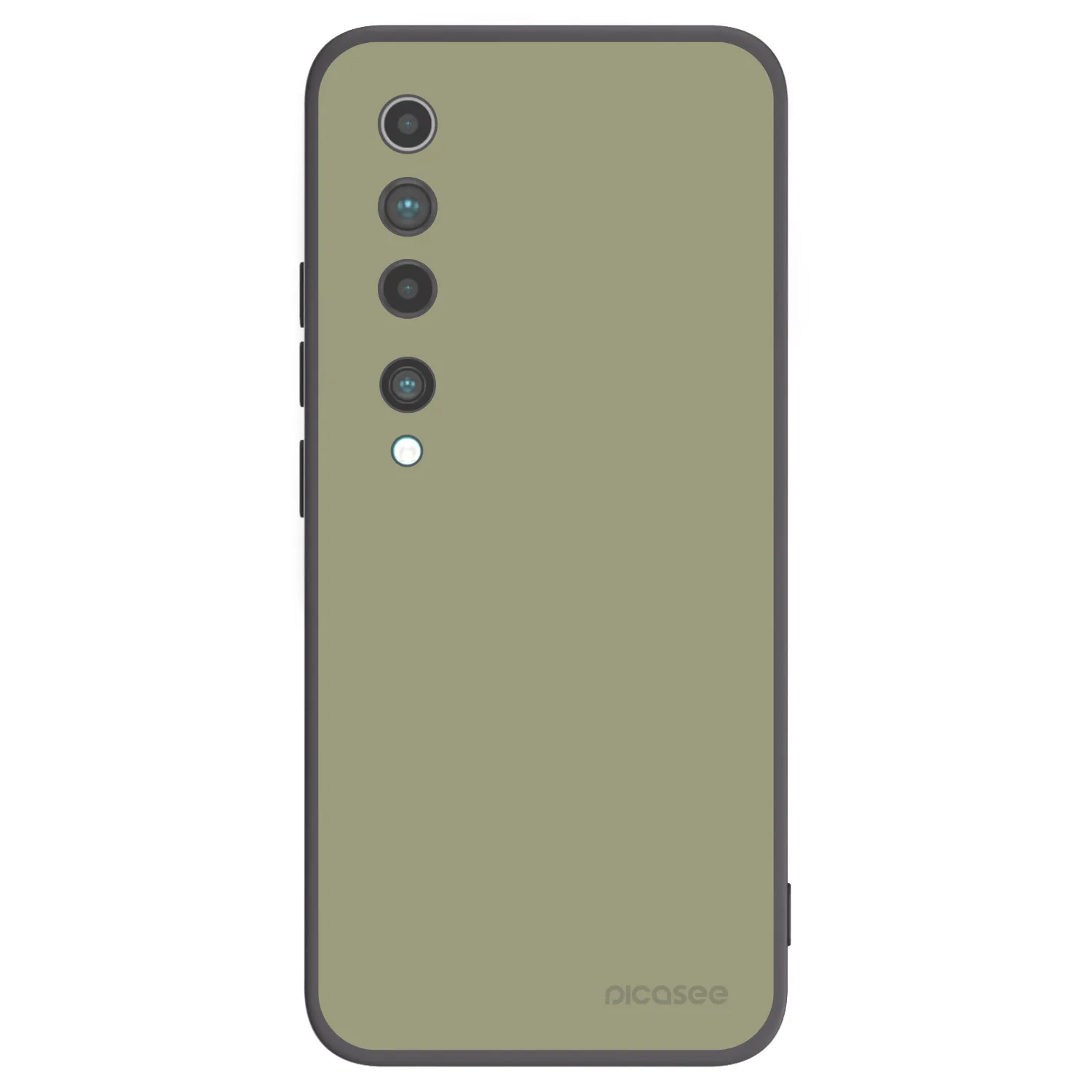 Picasee husă neagră din silicon pentru Xiaomi Mi 10 - Dewy Dawn