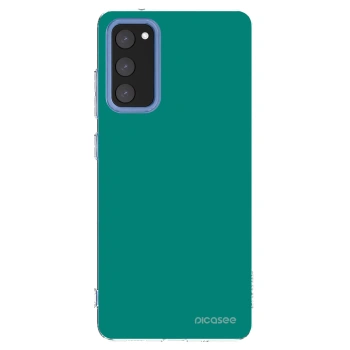Picasee husă transparentă din silicon pentru Samsung Galaxy S20 FE - Emerald Mist