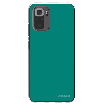Picasee husă transparentă din silicon pentru Xiaomi Redmi Note 10S - Emerald Mist
