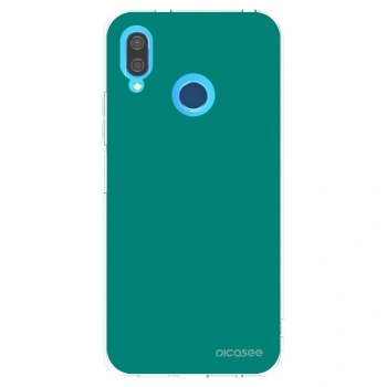 Picasee husă transparentă din silicon pentru Huawei P20 Lite - Emerald Mist
