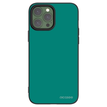 Picasee husă neagră din silicon pentru Apple iPhone 13 Pro Max - Emerald Mist