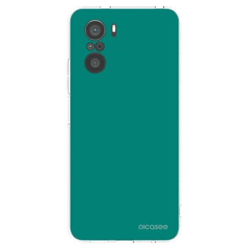 Picasee husă transparentă din silicon pentru Xiaomi Poco F3 - Emerald Mist