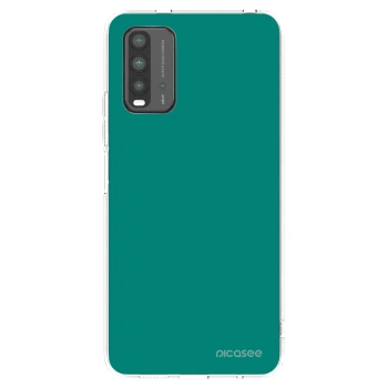 Picasee husă transparentă din silicon pentru Xiaomi Redmi 9T - Emerald Mist