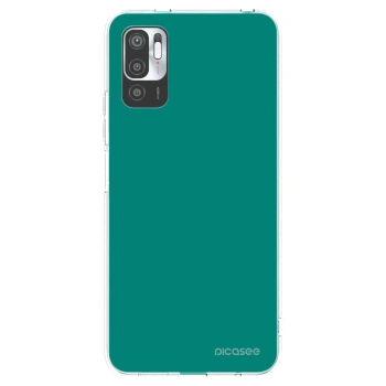 Picasee husă transparentă din silicon pentru Xiaomi Redmi Note 10 5G - Emerald Mist